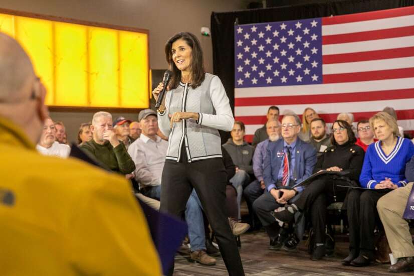 Nikki Haley highlights education and economy in visit to Council Bluffs