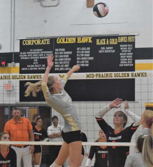 Prep volleyball: Mid-Prairie stands tall