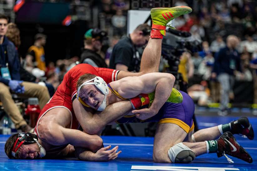 No. 1 of a kind: UNI’s Parker Keckeisen enters NCAA Wrestling Championships as No. 1 seed in search of first title 
