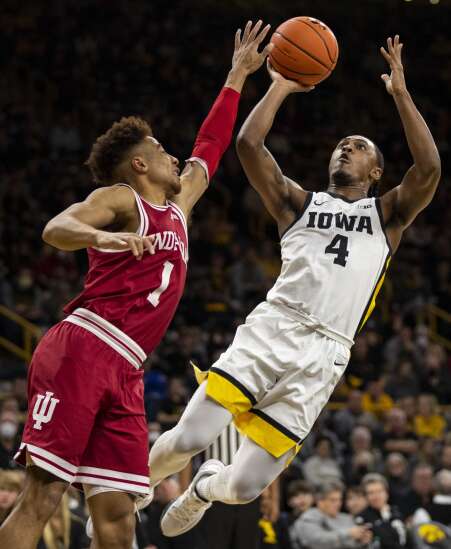 Photos: Iowa vs. Indiana Men’s Basketball