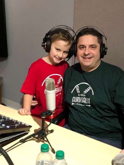 Father and son turned their passion for sports into a podcast