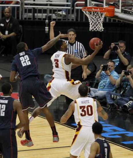 Right out of the gate, Cyclones streaked past UConn