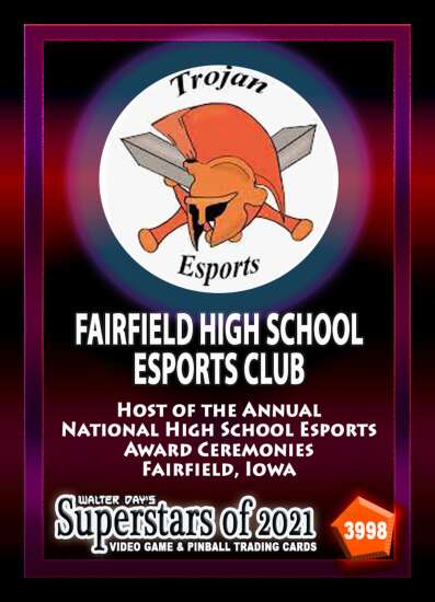 Fairfield to host national esports awards ceremony
