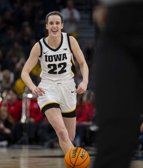 Iowa’s Caitlin Clark wins Naismith Trophy for women’s basketball national player of the year