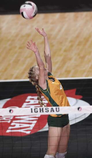 Photos: St. Albert vs. Gladbrook-Reinbeck, Iowa Class 1A state volleyball tournament semifinal