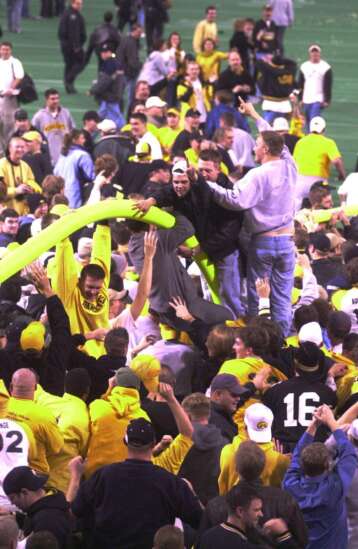 It was 20 years ago, when anarchy followed an Iowa-Minnesota football game