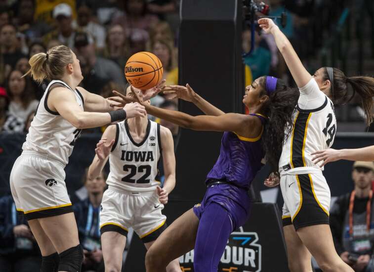 Photos: LSU wins NCAA women’s basketball championship, 102-85 over Iowa