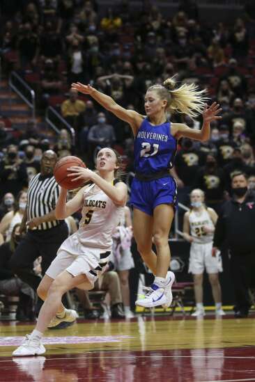 Photos: Maquoketa Valley vs. Dike-New Hartford, Iowa Class 2A girls’ state basketball championship