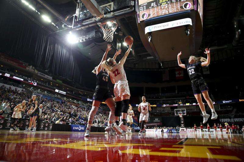 Photos: Iowa City High vs. Johnston, Iowa Class 5A girls’ state basketball semifinals