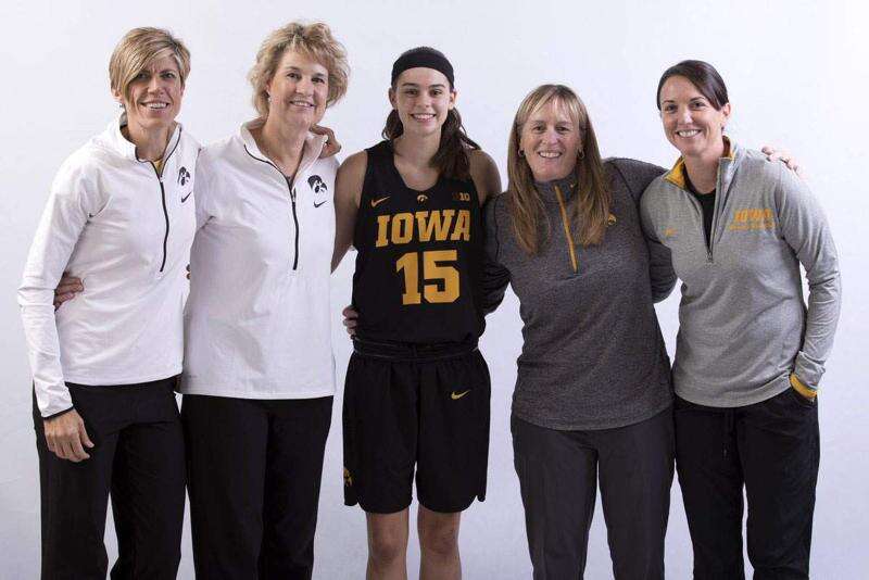 Lauren Jensen will be an outside-shooting option for Iowa women's basketball