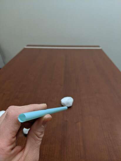 Strengthen your lungs with the cotton ball challenge