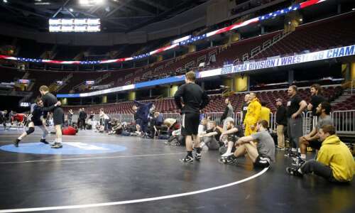 Iowa will rule college wrestling again, whenever that is