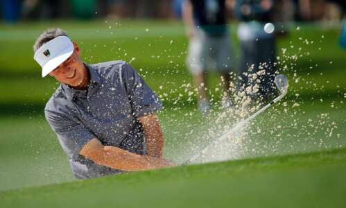 Iowa’s top amateur plays on golf’s top stage
