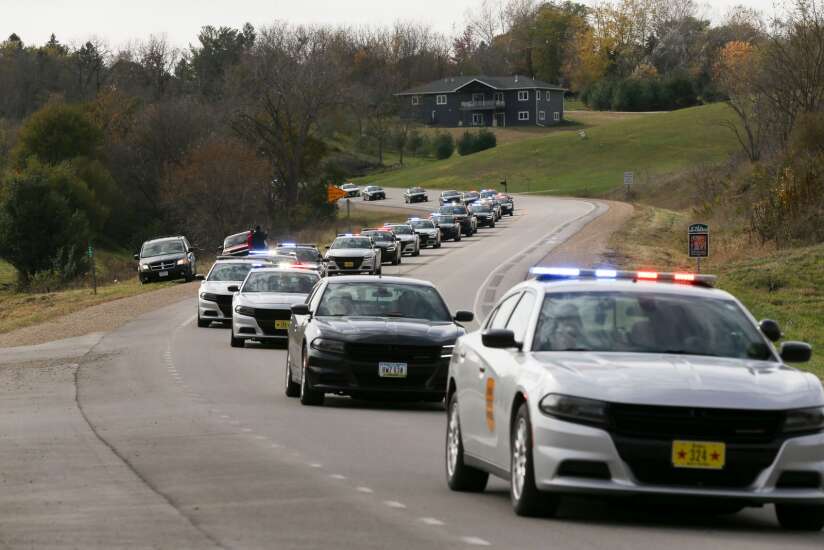 Trooper mourned at funeral service in Waukon 