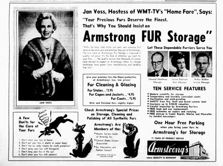 History Happenings: When fur coats were in fashion