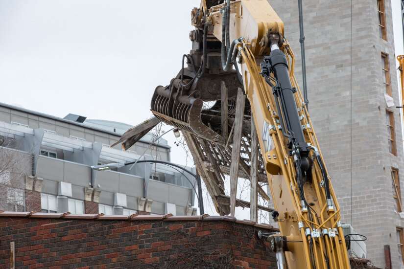 Photos: The Mill demolition in Iowa City