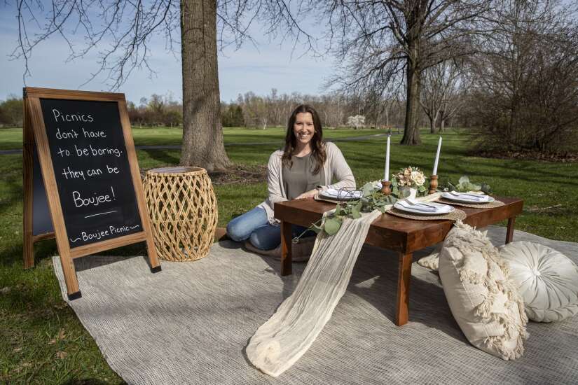 Boujee Picnic makes planning easy with pop-up, luxury picnics in Cedar Rapids area
