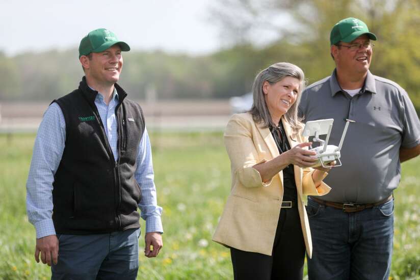 Ernst sees water quality benefits of agricultural drones