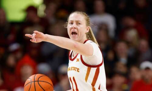 Emily Ryan and Cyclones dish it out against West Virginia