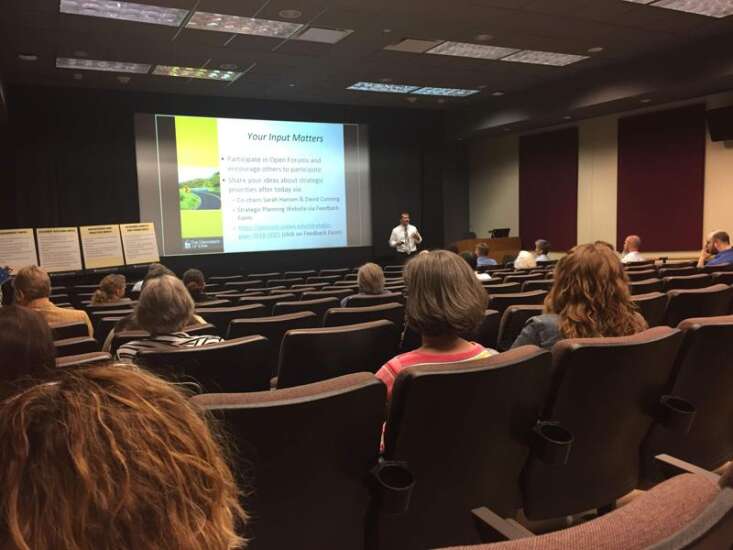 Low turnout for University of Iowa forums comes at busy time of year
