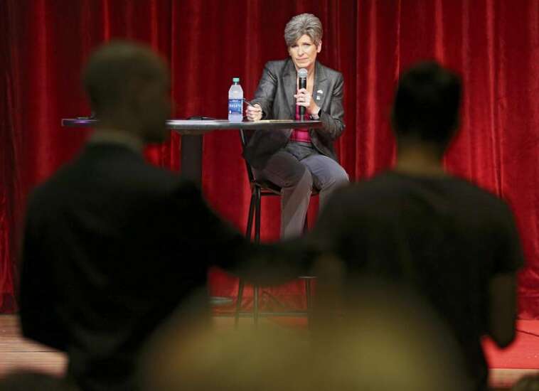 Ernst at town hall says she fears voter backlash if trade issues are not resolved quickly