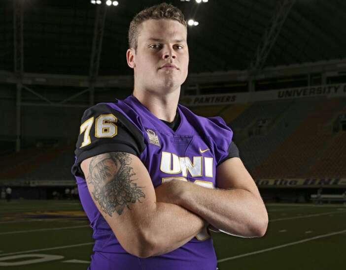 UNI football's 2019 players of impact: OL Spencer Brown