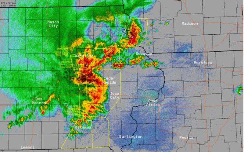 The Iowa derecho: How those winds became so strong