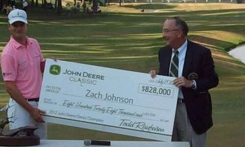 VIDEO: Zach Johnson's victory speech at John Deere Classic