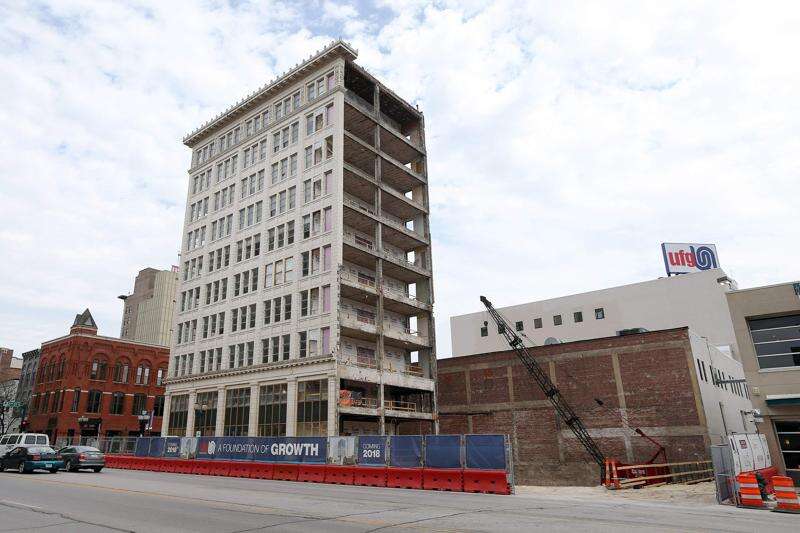 United Fire Group’s downtown expansion taking shape