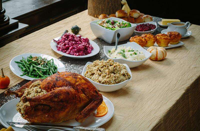 Average cost for Thanksgiving meal for 10: $49.12
