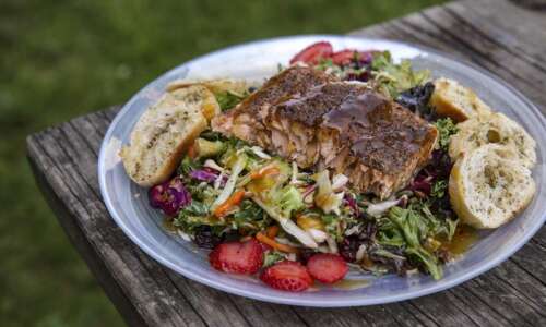 Pair heat and sweet with honey jerk salmon on a…