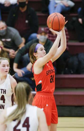 Photos: Springville vs. North Linn, Iowa high school girls' basketball