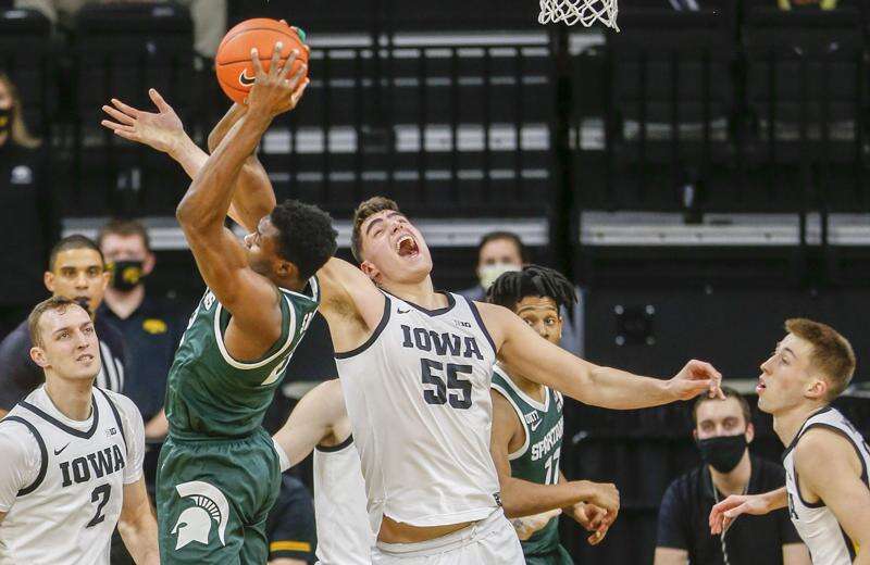 Iowa men’s basketball subs torpedo Michigan State in 84-78 win