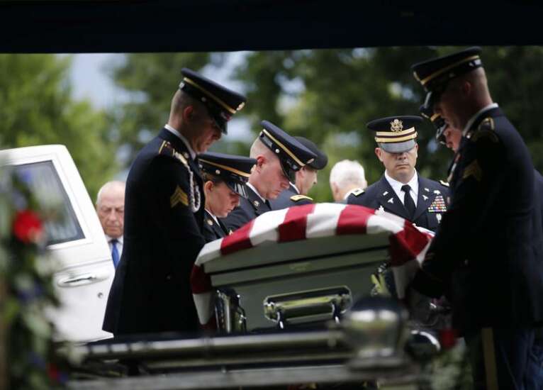 Sgt. Donald Baker, missing in action in Korean War, laid to rest in Cedar Rapids