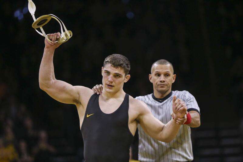 Iowa’s Abe Assad ready to step back into top-ranked dual lineup