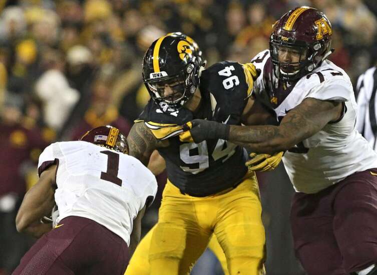 Iowa's A.J. Epenesa and Tristan Wirfs ask for NFL draft grades and thus begins the process