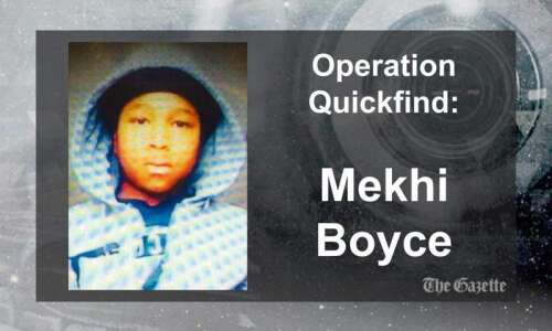 (CANCELED) Operation Quickfind issued for Cedar Rapids boy