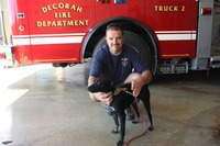 Dog Rescued from Cliff Thanks to Decorah Firefighter's Training