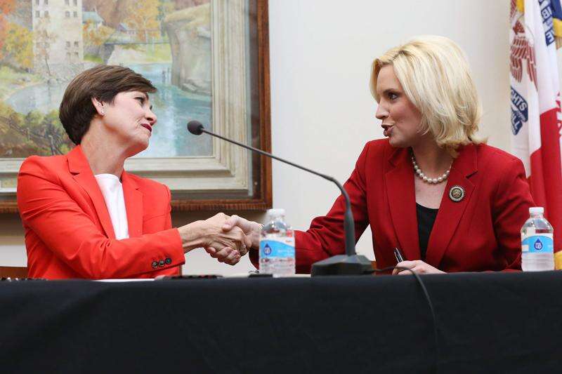 Gov. Kim Reynolds endorses Ashley Hinson in 1st District Race