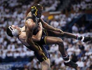 Hawkeye wrestler Marion pleads guilty to driving violation