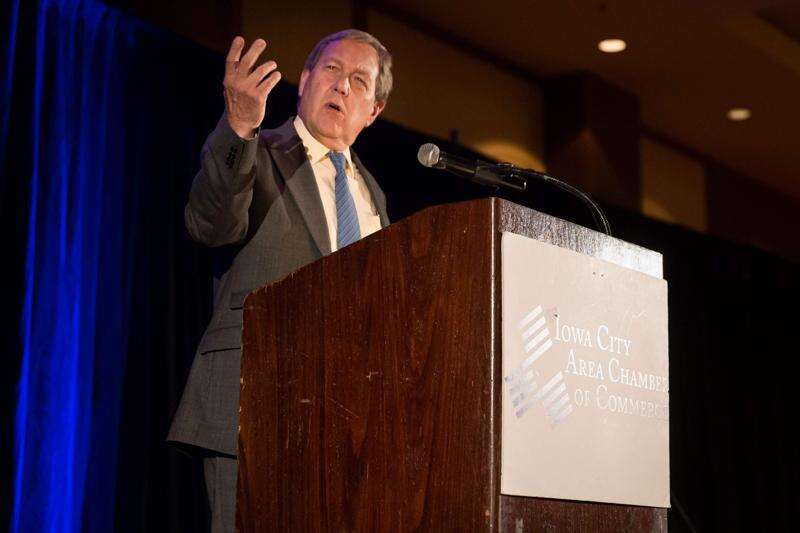 Harreld cites campus changes in ‘unique time’ for higher education