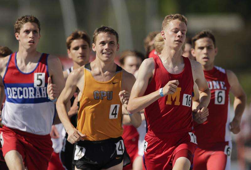 New uniform, same old state track success for Center Point-Urbana's Myles Bach