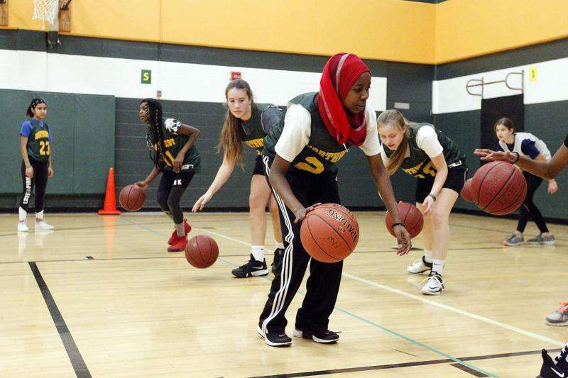 Sport hijabs help Iowa City junior high girls focus on the game