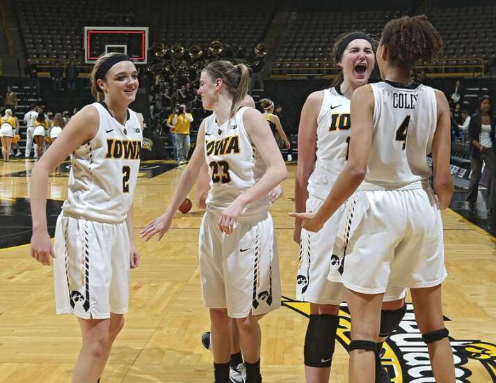 Ally and Megan: The torch-passing of the Iowa women's basketball scoring record