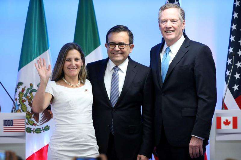 NAFTA ministers claim progress in talks, affirm year-end goal