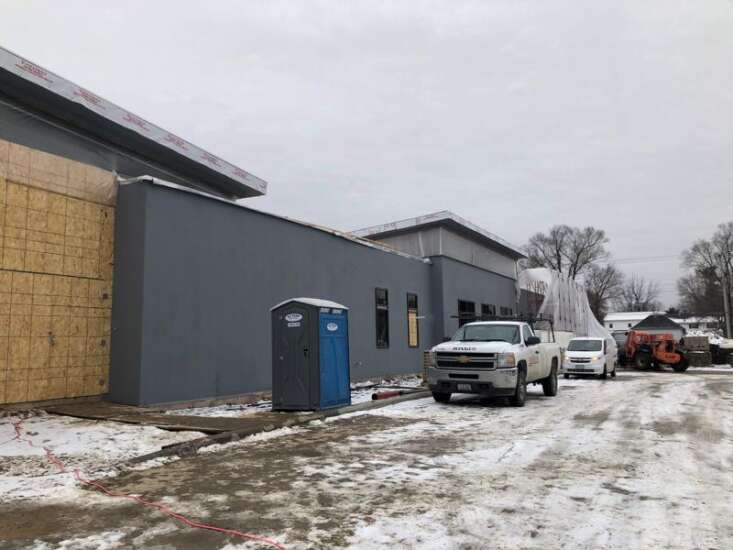 Construction of new North Liberty police station on schedule to be completed by spring