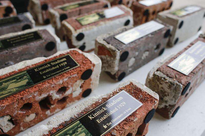 Bricks for sale: A piece of Kinnick in honor of Hawkeye great’s 100th birthday