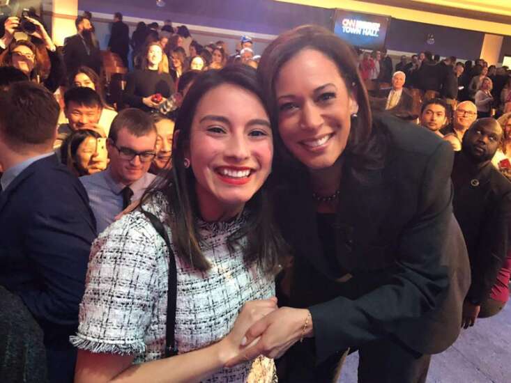 University of Iowa grad, now working for Kamala Harris, shares her immigration story