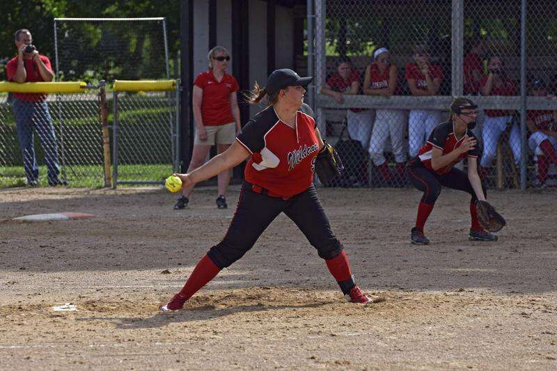 Lisbon stays in control of Tri-Rivers softball race with sweep of Central City