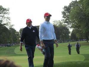 Midday Friday at Ryder Cup: Zach Johnson and playing partner…